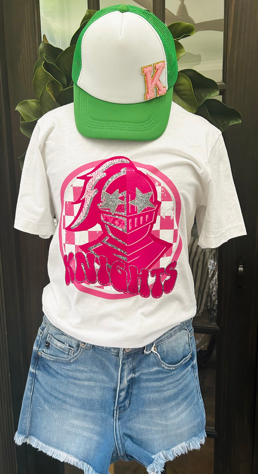 Green/Pink K Hat