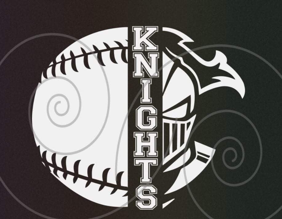Knights Mascot Baseball Tee