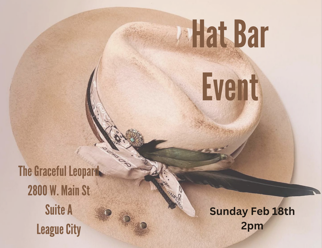 Hat Bar Event 2/18