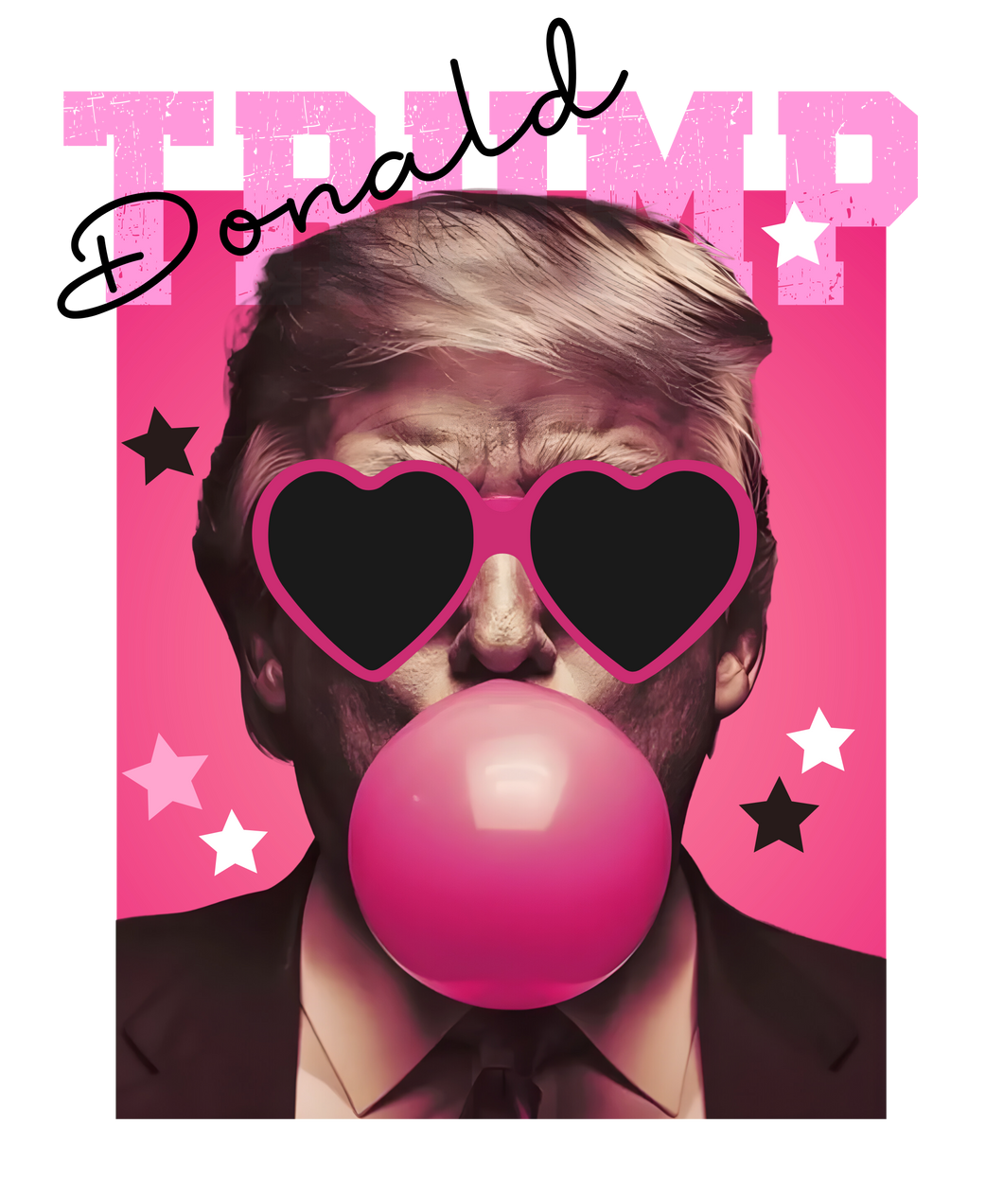 Trump Bubble Gum Tee