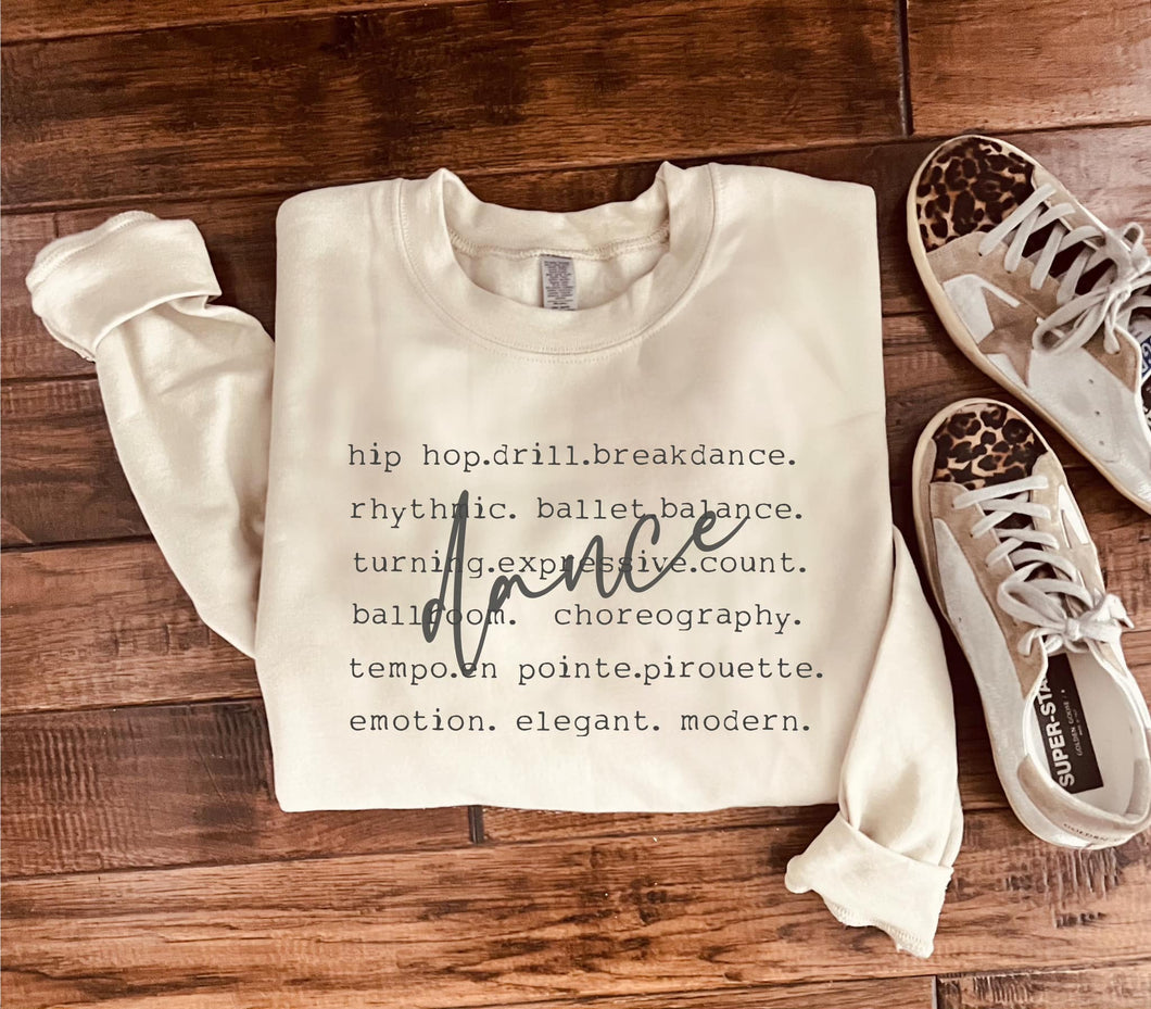 Simple Words Sweatshirt - Pre-Order
